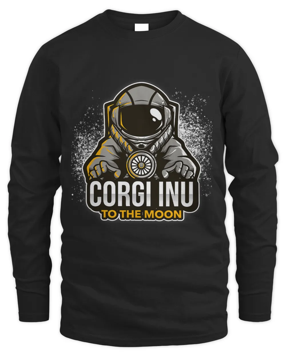 Corgi Inu to the Moon Astronaut Vintage Retro