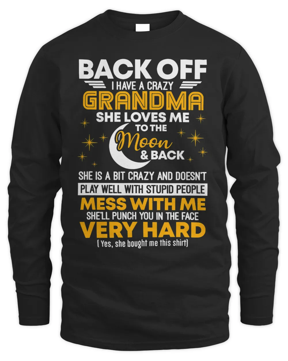 Grandma Loves Me To The Moon And Back Mothers Day