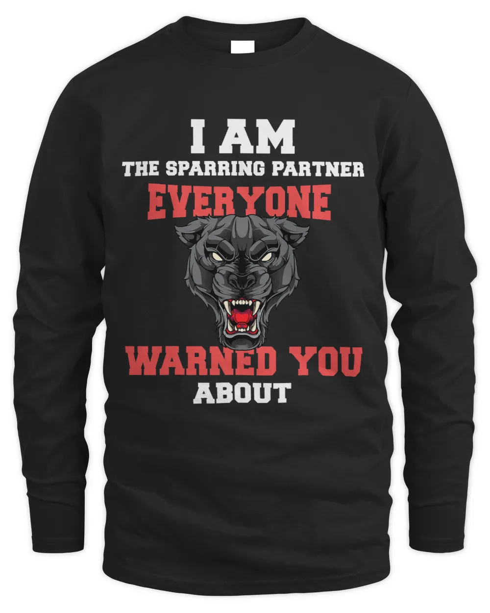 Panther Gift Funny Muay Thai Sparring Partner Thai Boxing Panther