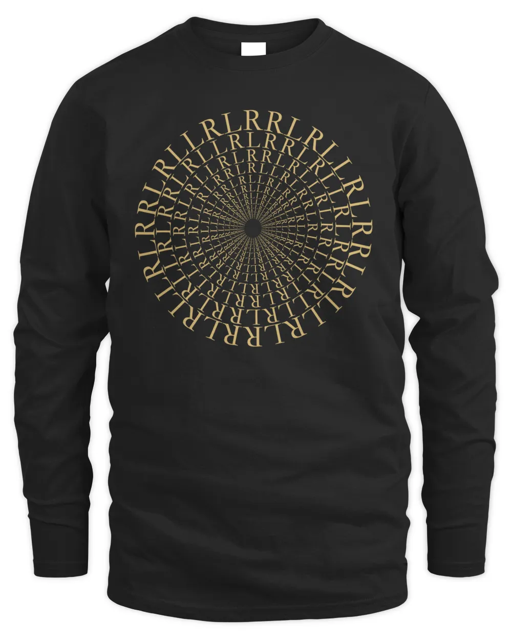 RLRR LRLL Paradiddle -  Drummer Men's Long Sleeved T-Shirt black s