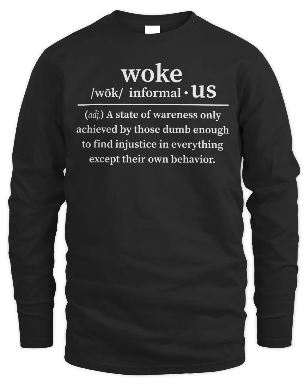 Woke Definition - Definition Of Woke Funny T-Shirt