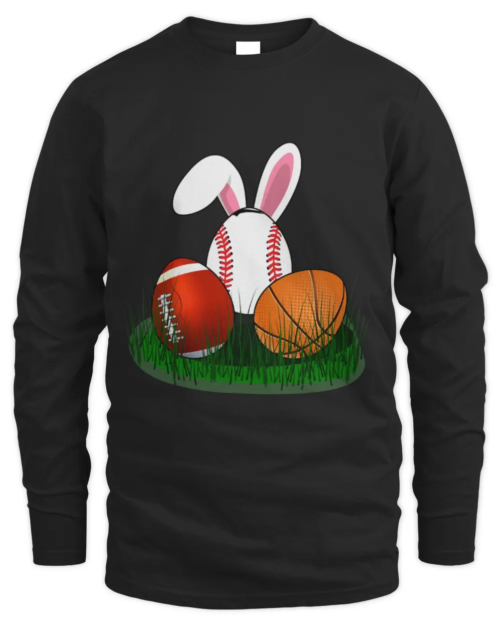 Funny Basketball Rabbits Easter Boys Baseball Basketball Football Bunnies Rabbit
