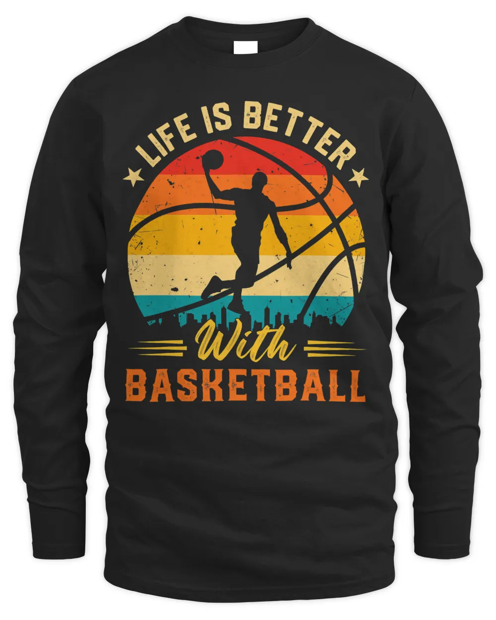 Basketball Coach Life is better with Basketball Player Retro Vintage 135 Basketball