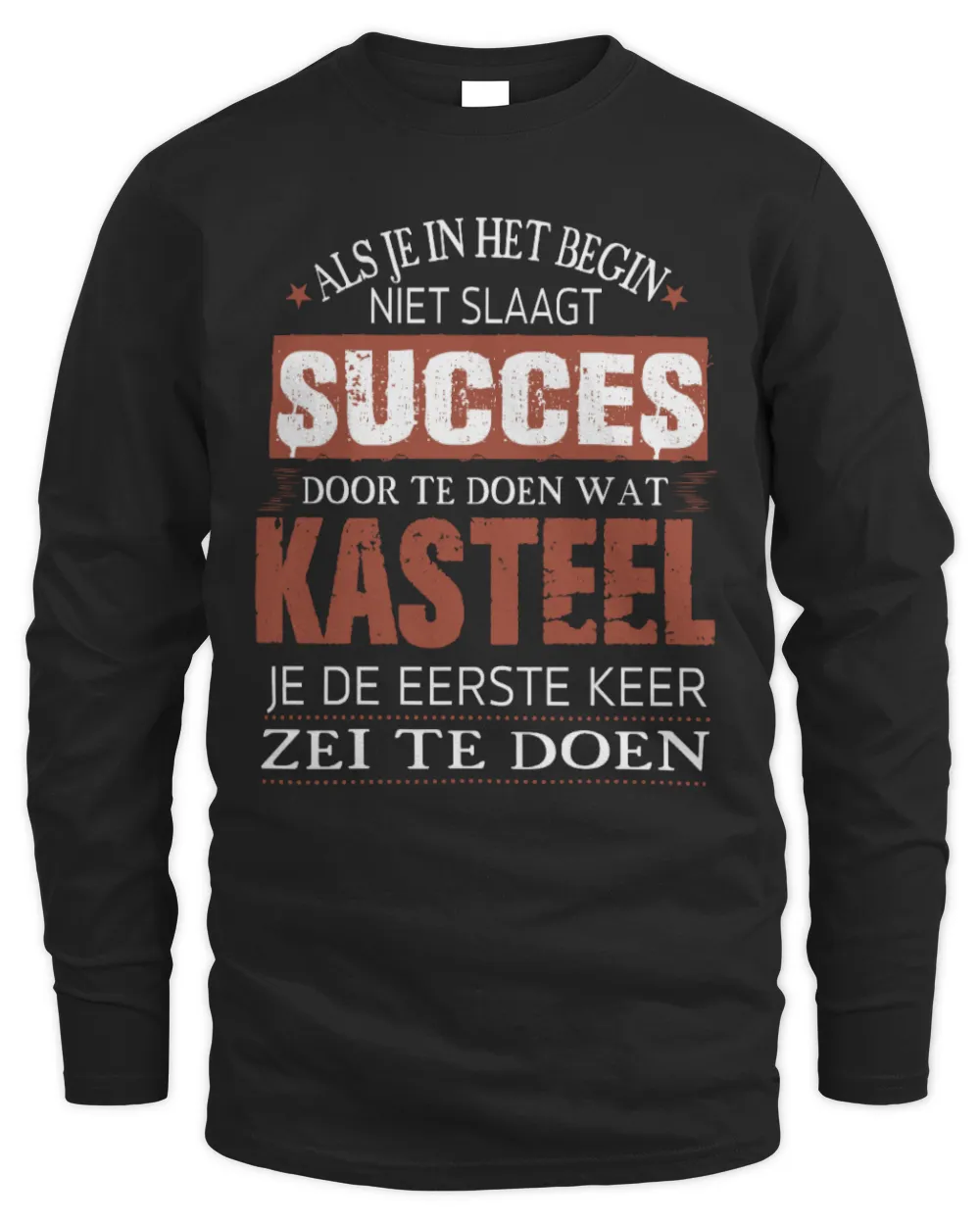 HL6052 Kasteel H24HL Men's Long Sleeved T-Shirt black s