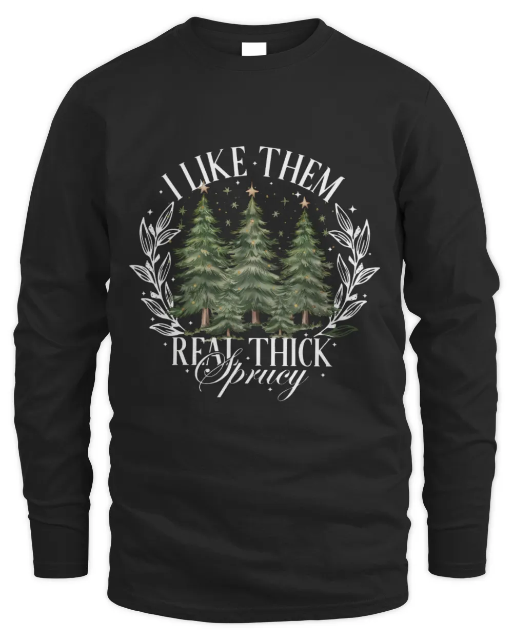 I Like Them Ream Thick Men's Long Sleeved T-Shirt black s