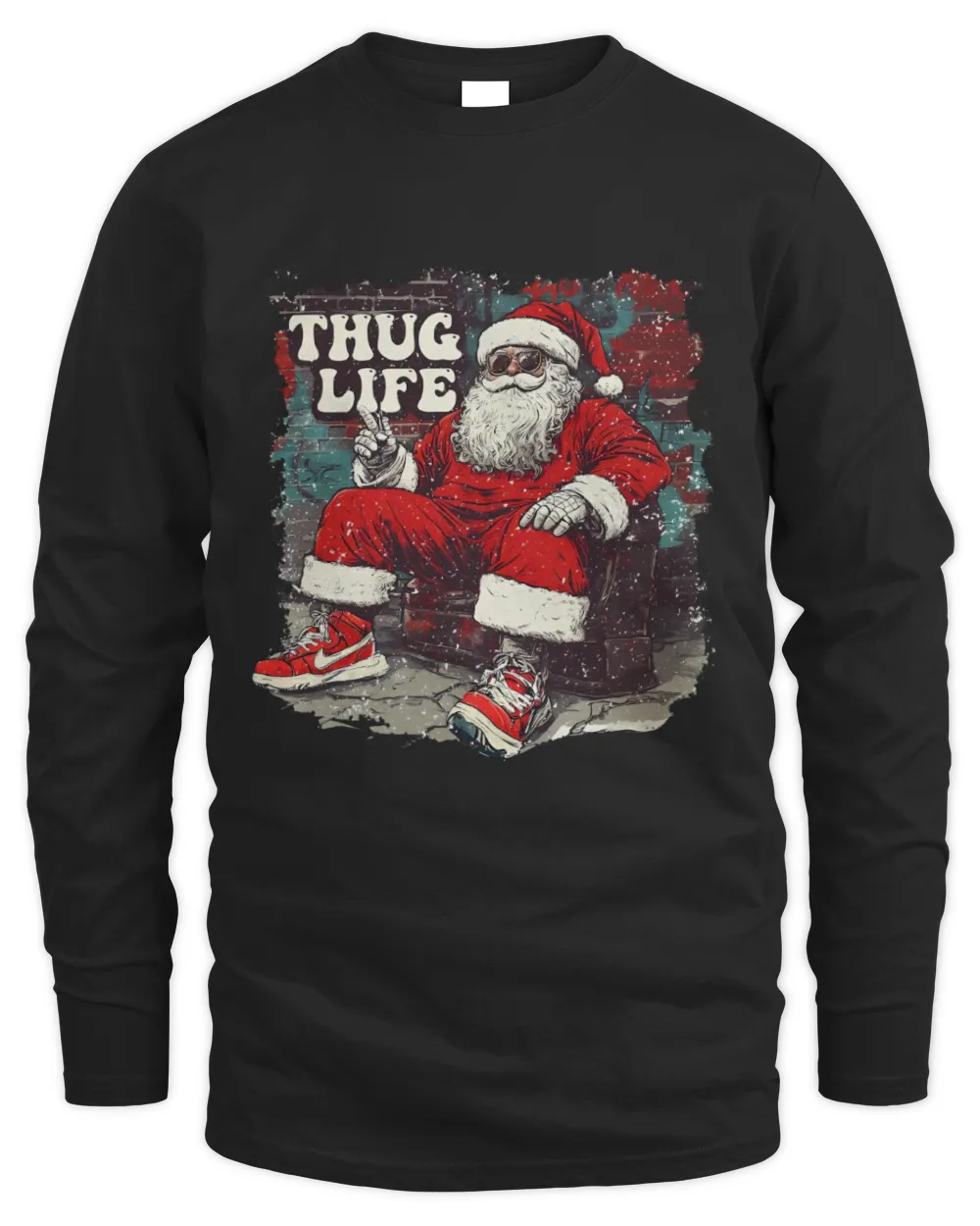 Wardrobe Must-Have for a Merry and Bright Holiday Look Men's Long Sleeved T-Shirt black s