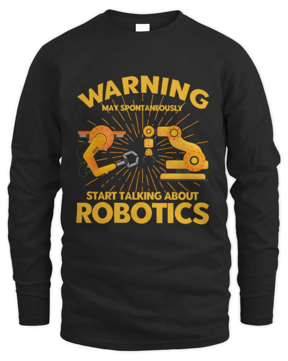 Robotics Men's Long Sleeved T-Shirt black s
