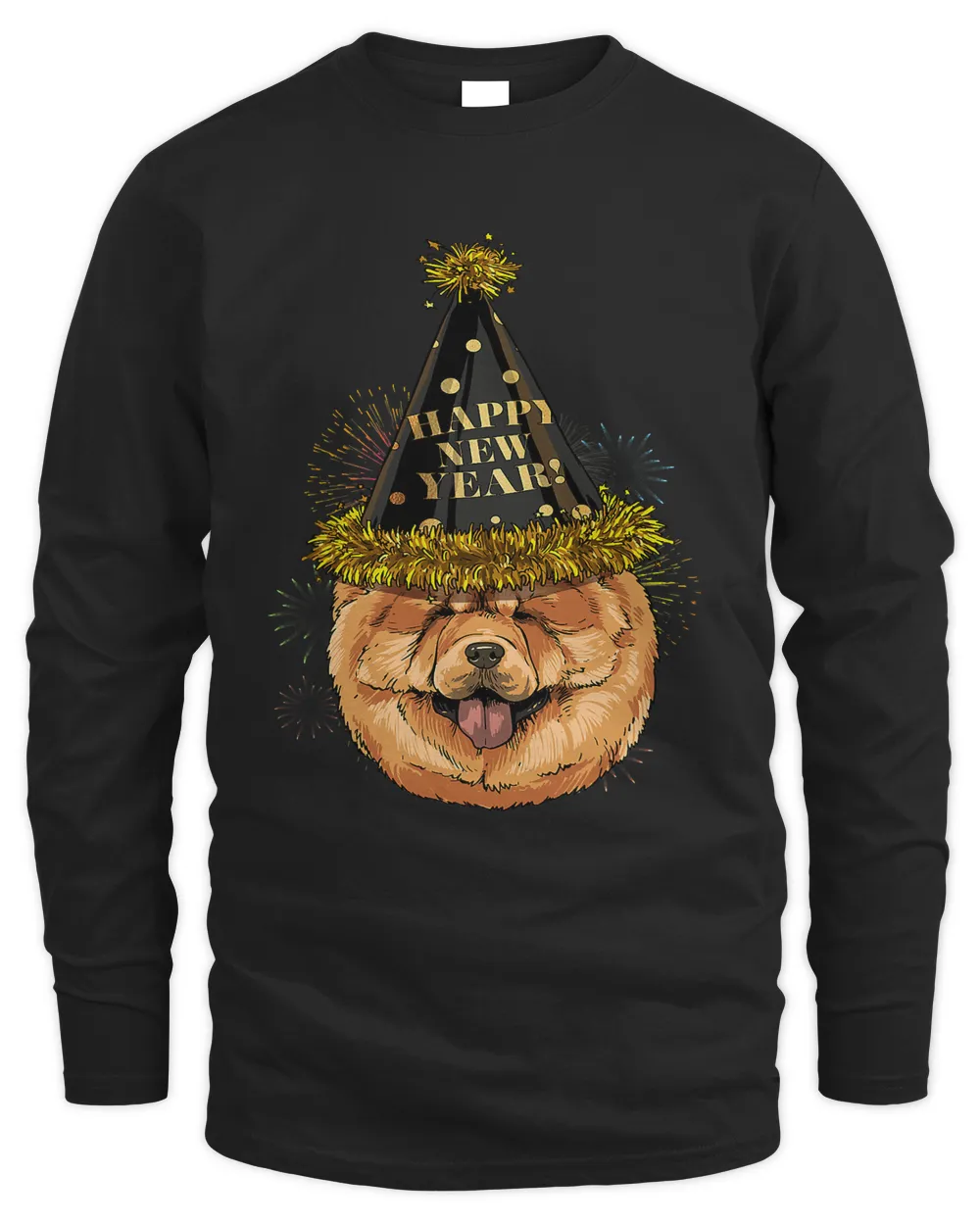 New Year Chow Chow New Years Eve Party Countdown Dog Lover109