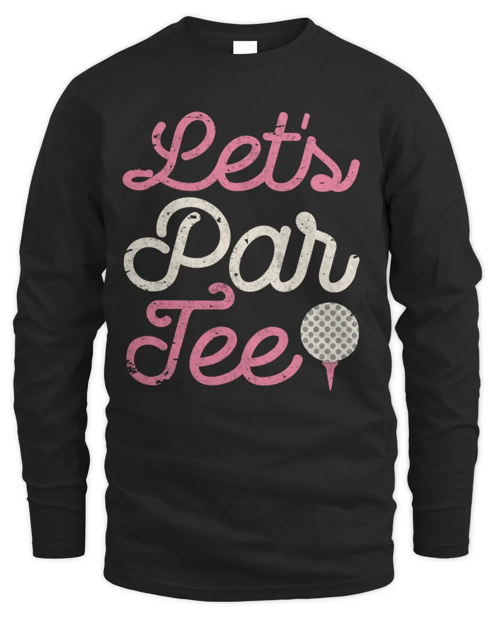Let's Partee 2 Men's Long Sleeved T-Shirt black s