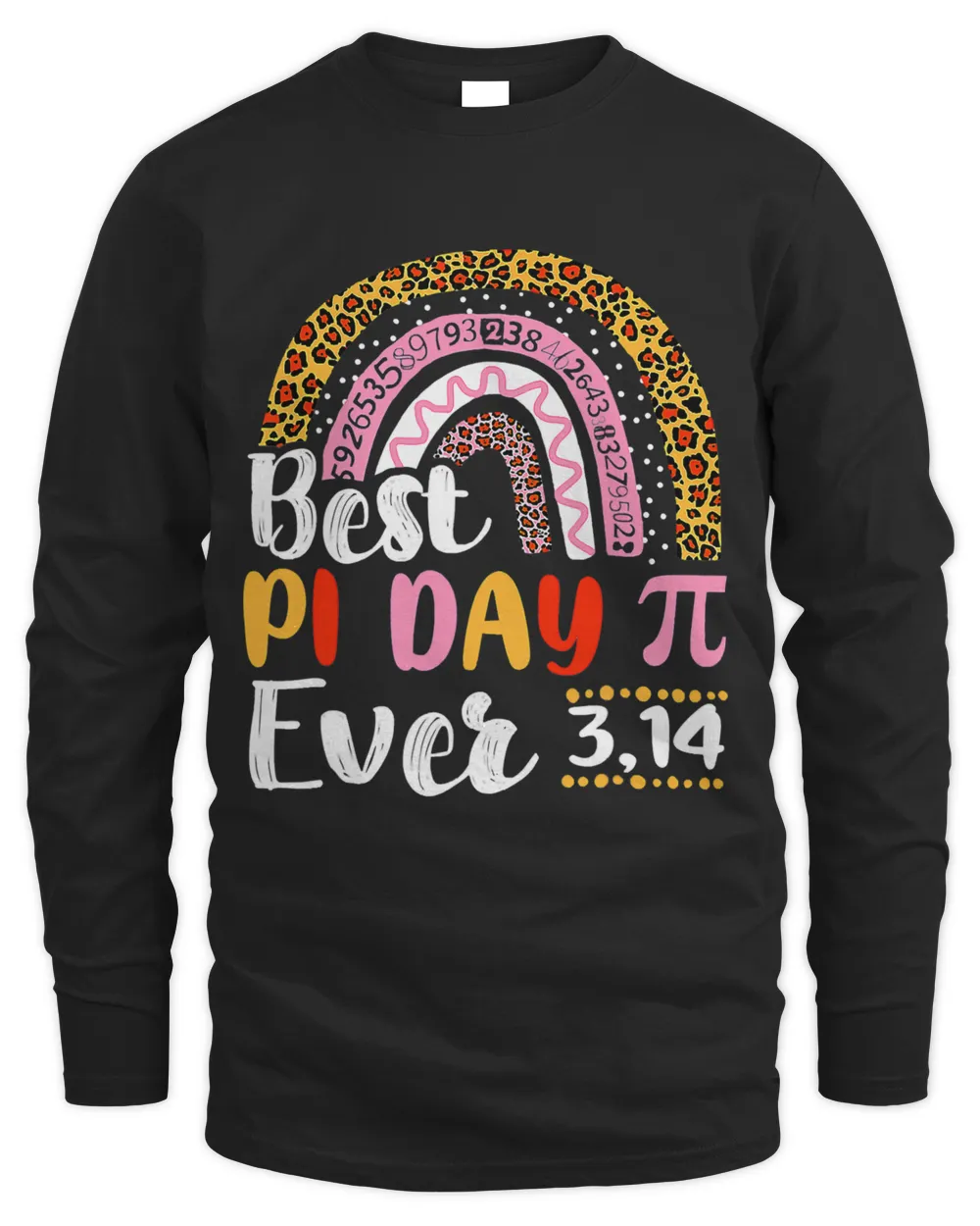 Best Pi Day Ever Rainbow 314 Pi Number Symbol Math Science 3 9