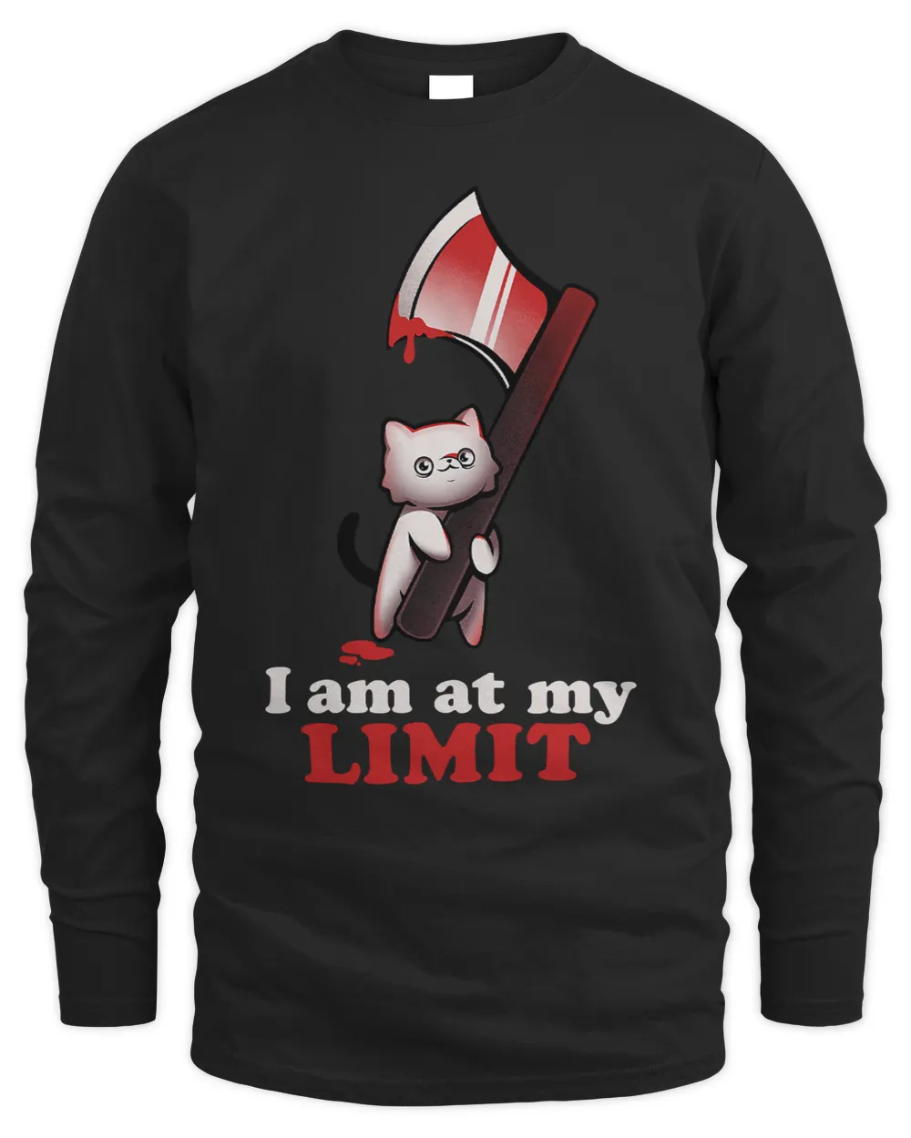 I Am At My Limit Need Vacation Tired And Stressed Cat514