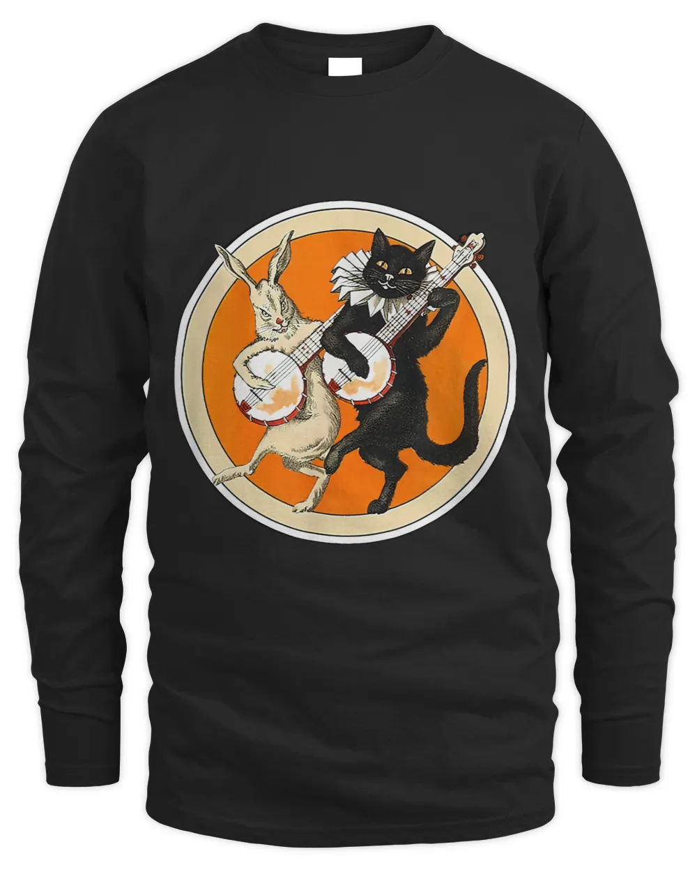 The Black Cat Magazine Halloween Cat Rabbit And Banjo 33