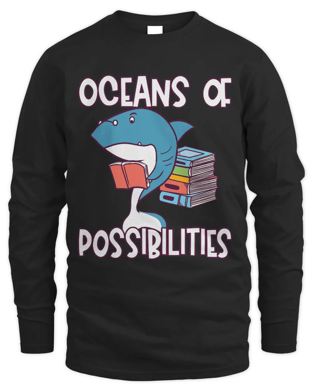 Summer Reading Oceans of Possibilities Shark Funny 3