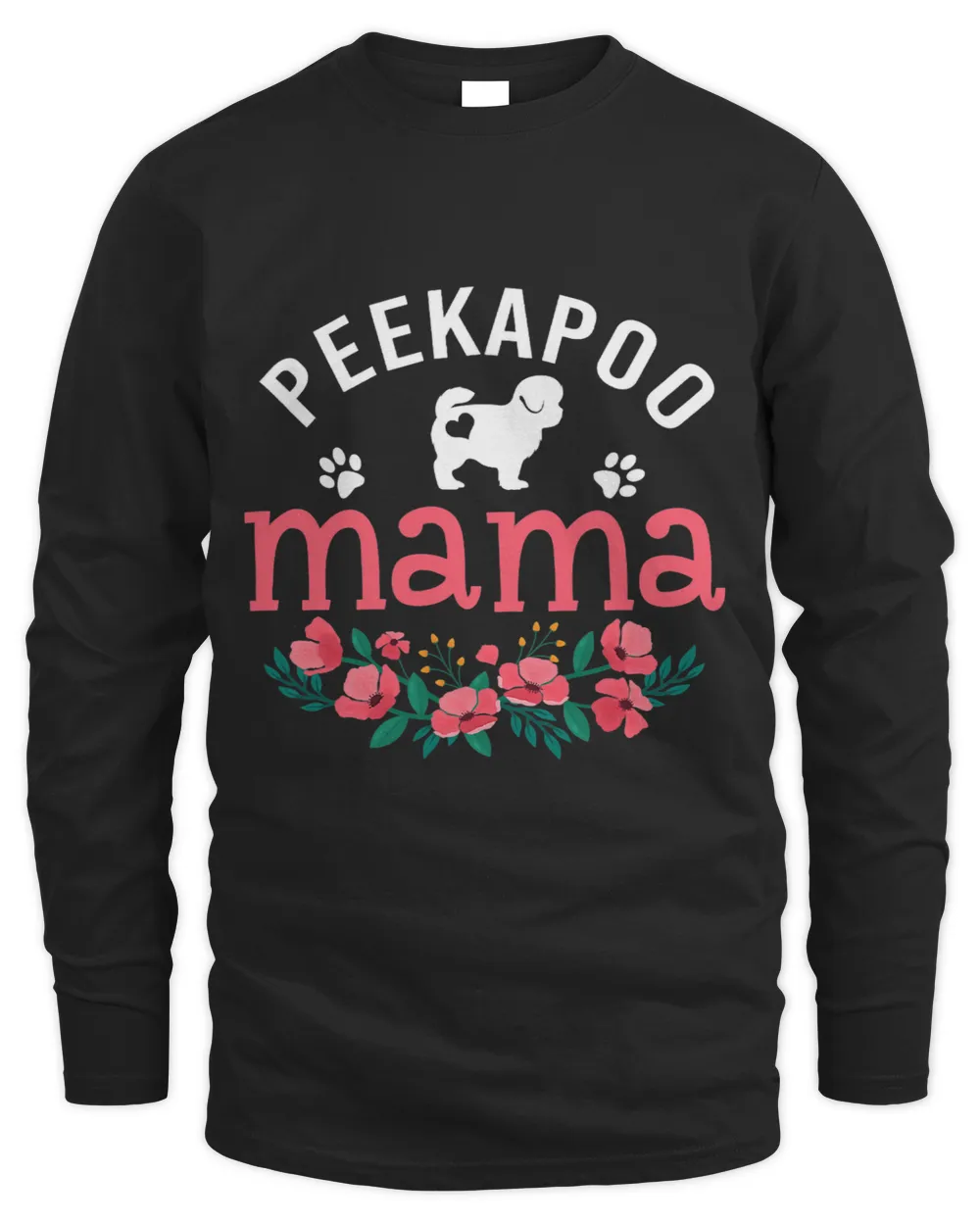 Peekapoo Mama Gifts Women Cute Dog Lover Owner Mom Christmas