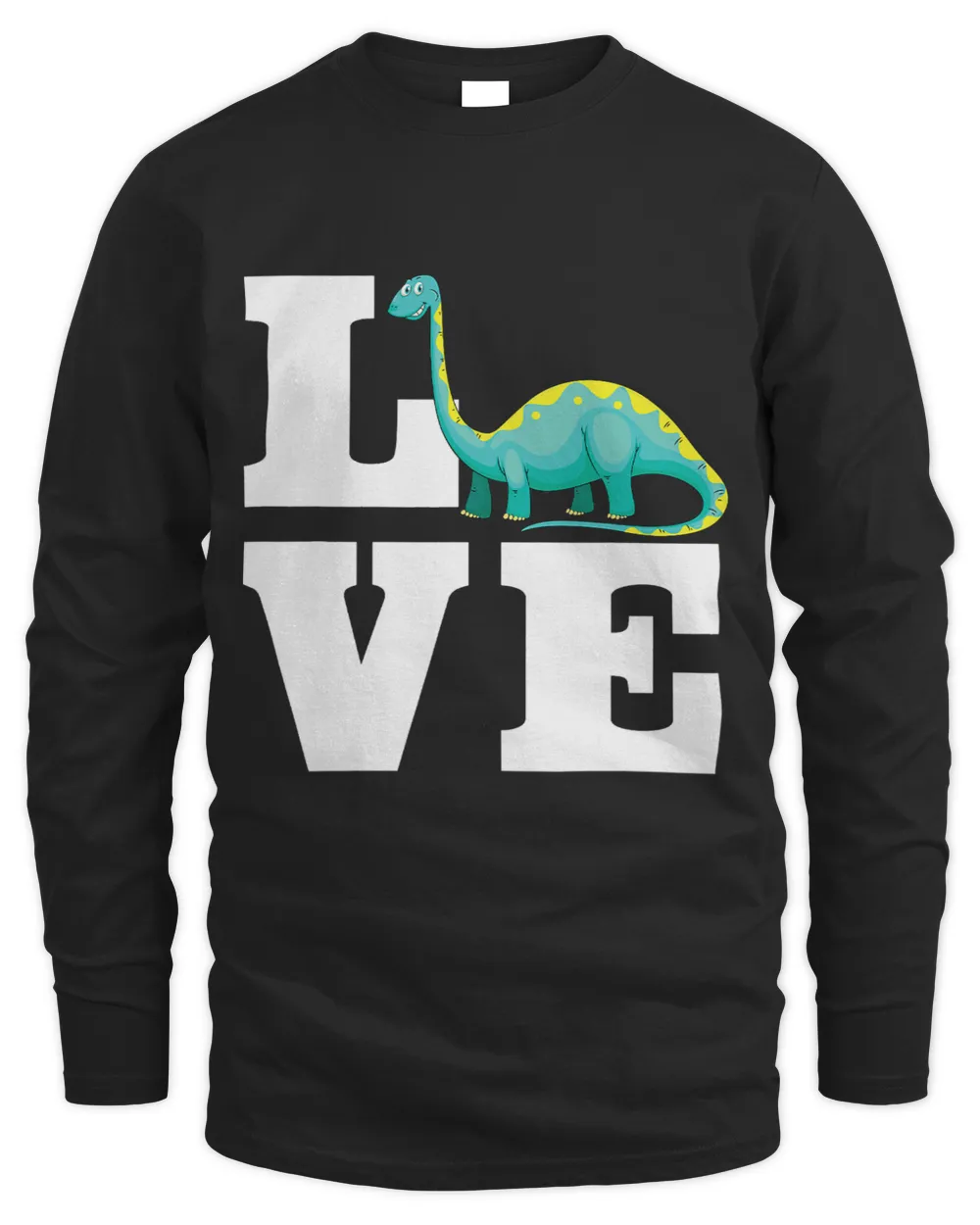 Love Brachiosaurus Design Prehistoric Creatures