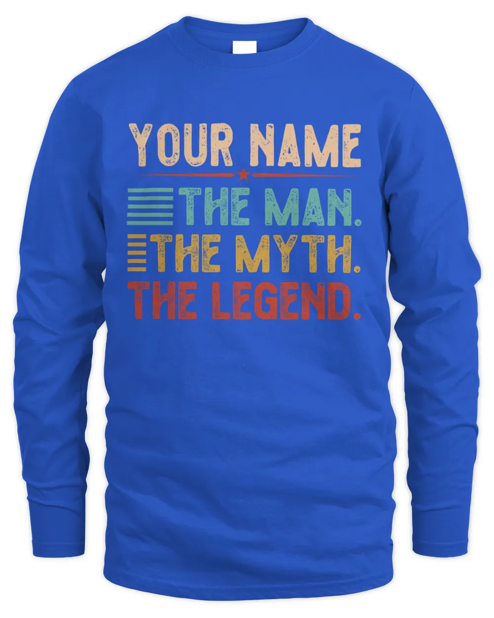 YOUR NAME. The Man. The Myth. The Legend. Great personalised T-Shirts