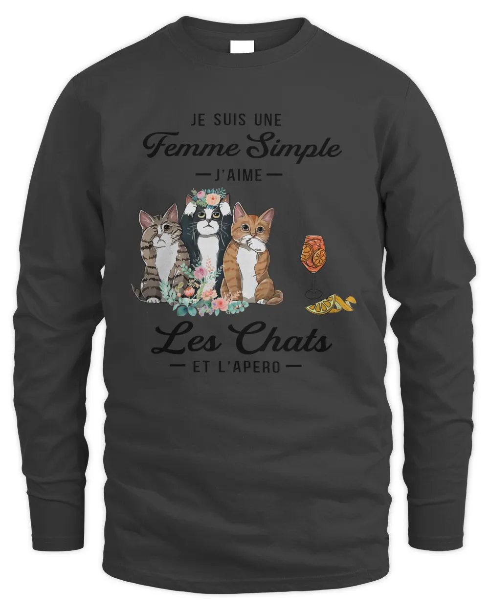 femme simple chats apero