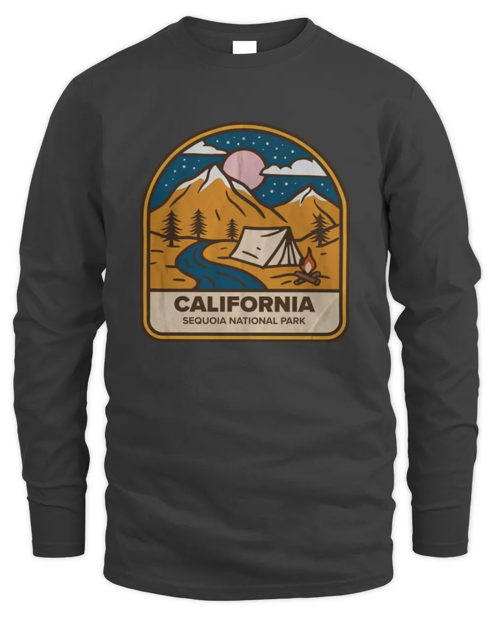 Vintage Sequoia National Park California1359 T-Shirt