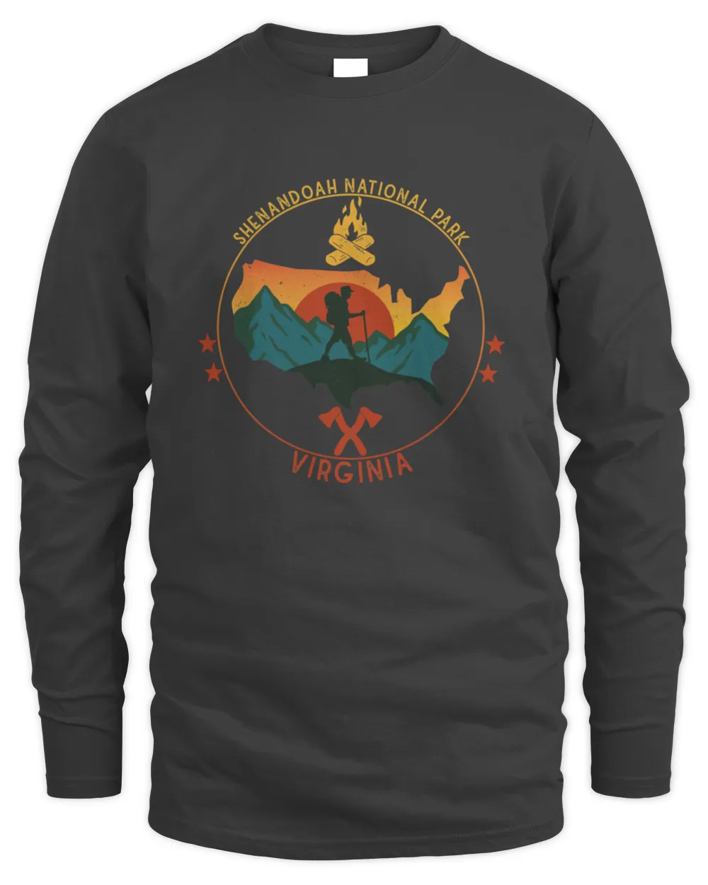 Vintage Shenandoah National Park Virginia1606 T-Shirt