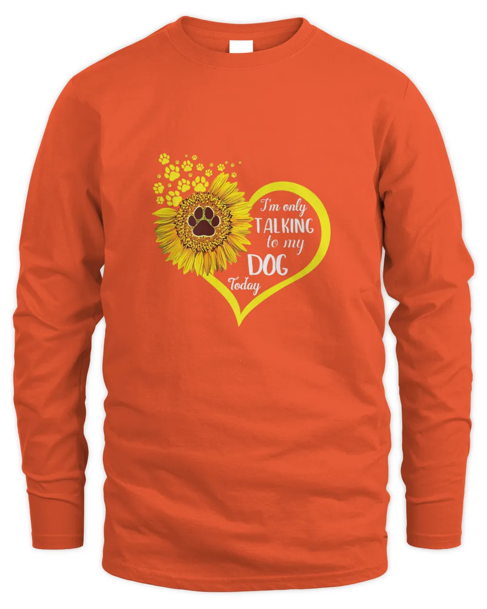 Sunflower Lover I’m only Talking to My Dog Today T-Shirt