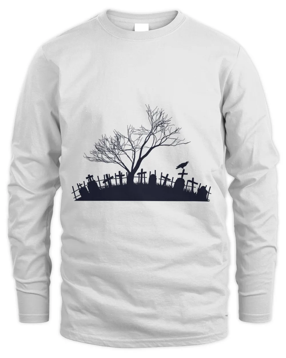 Spooky Cemetery t shirt hoodie sweater