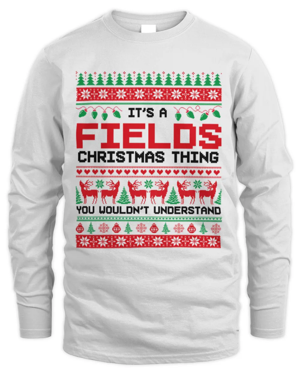 Fbus02147 Fields H63 Men's Long Sleeved T-Shirt white s