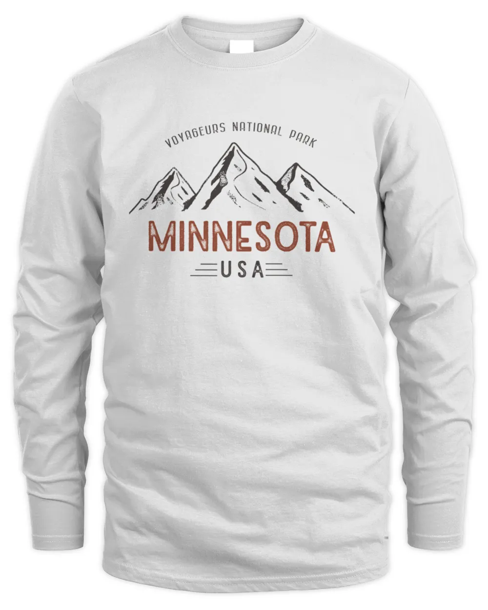 Vintage Voyageurs National Park Minnesota1667 T-Shirt