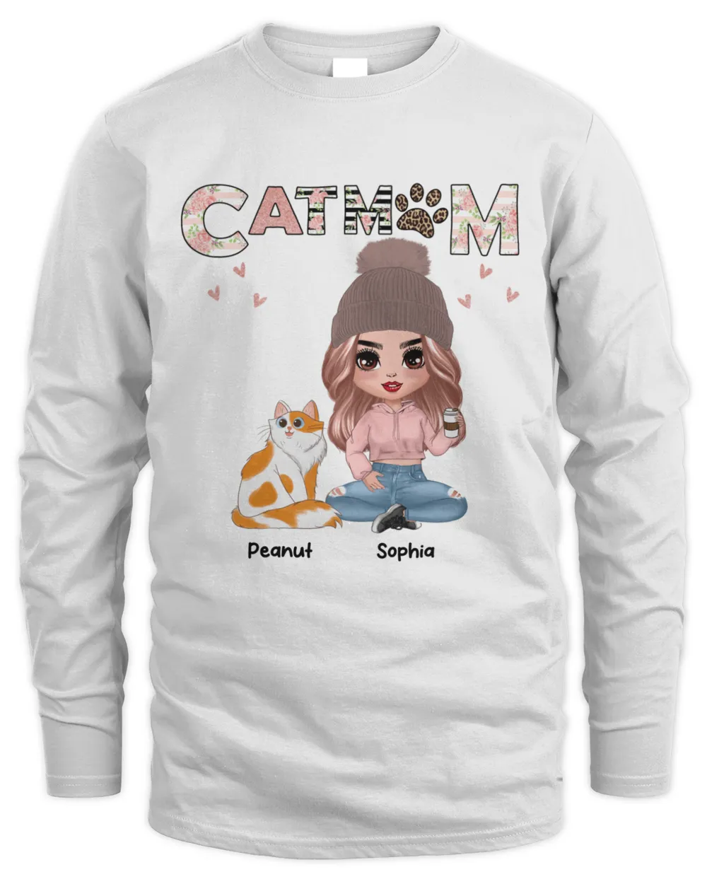 Cat Mom Personalized QTCAT300123A2