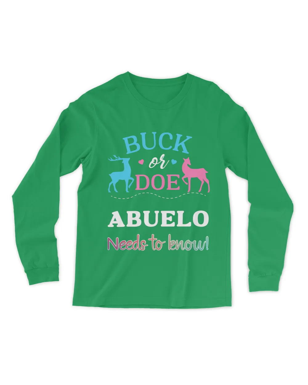 Gender Reveal Buck or Doe Abuelo Matching Baby Shower Party