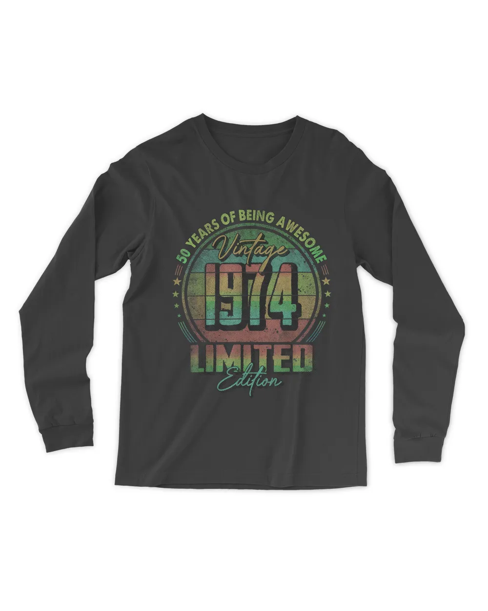 Vintage 1974 Limited Edition Shirt 50 year old 50th Birthday T-Shirt