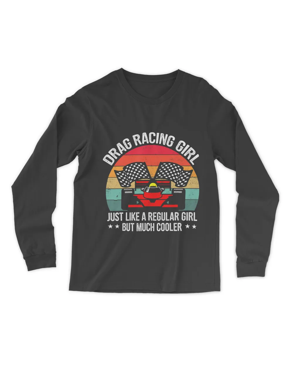 Drag Racing Girl Car Driver Racing Lover Drag Race Sport
