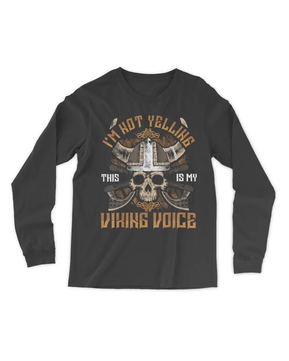 I'm Not Yelling This Is My Viking Voice Norse Mythology T-Shirt