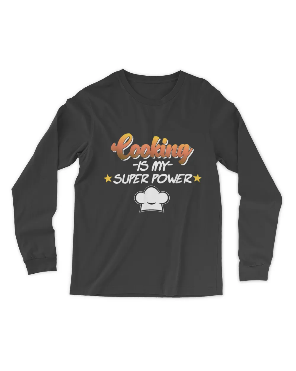 Cooking Is My Superpower Cook Chef Kitchen Food Graphic T-Shirt