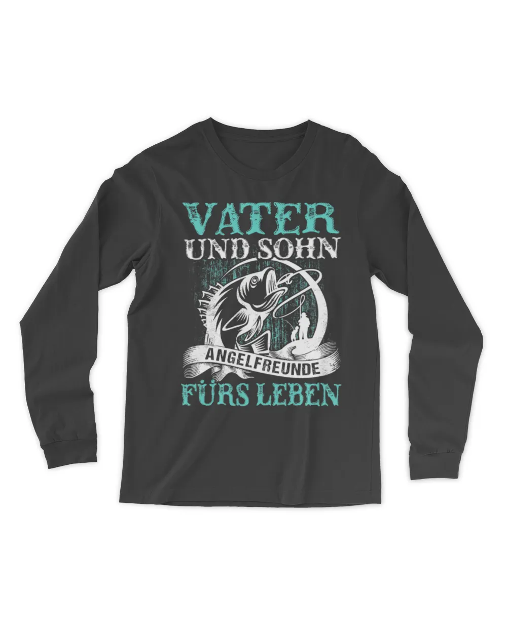 Fishing Fish Mens Father Son Fishing Friends For Life Fishing Fathers T-Shirt