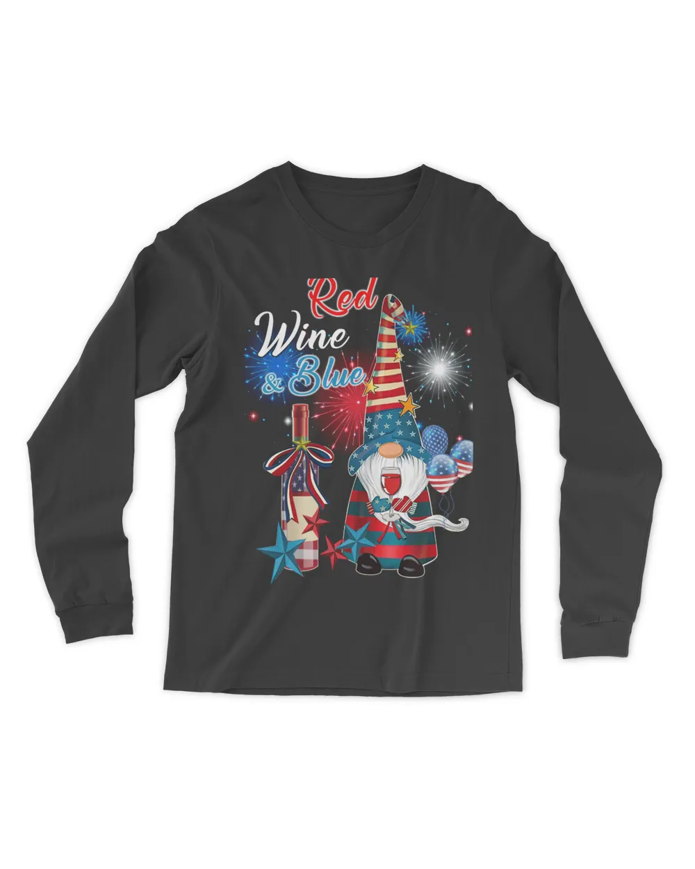 Wine Red Wine Blue Gnomie