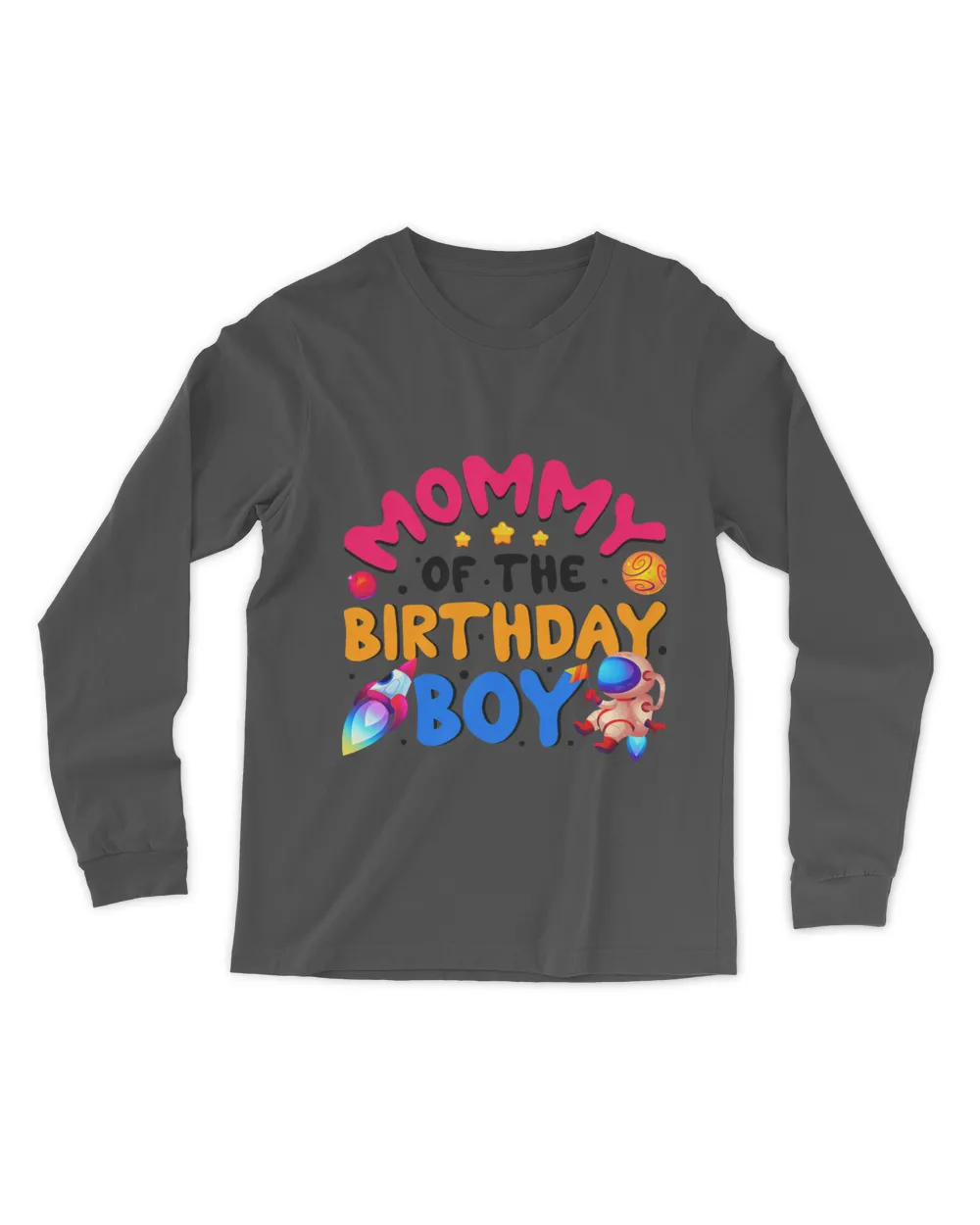 Mommy Of The Birthday Boy Mother Gift Astronaut Birthday