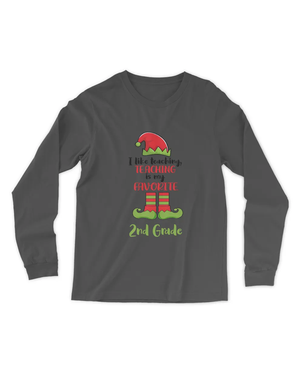 RD Personalized Teacher Christmas Shirt, Teacher Elf Shirt, Teacher Christmas Shirt, Teacher Holiday Shirt