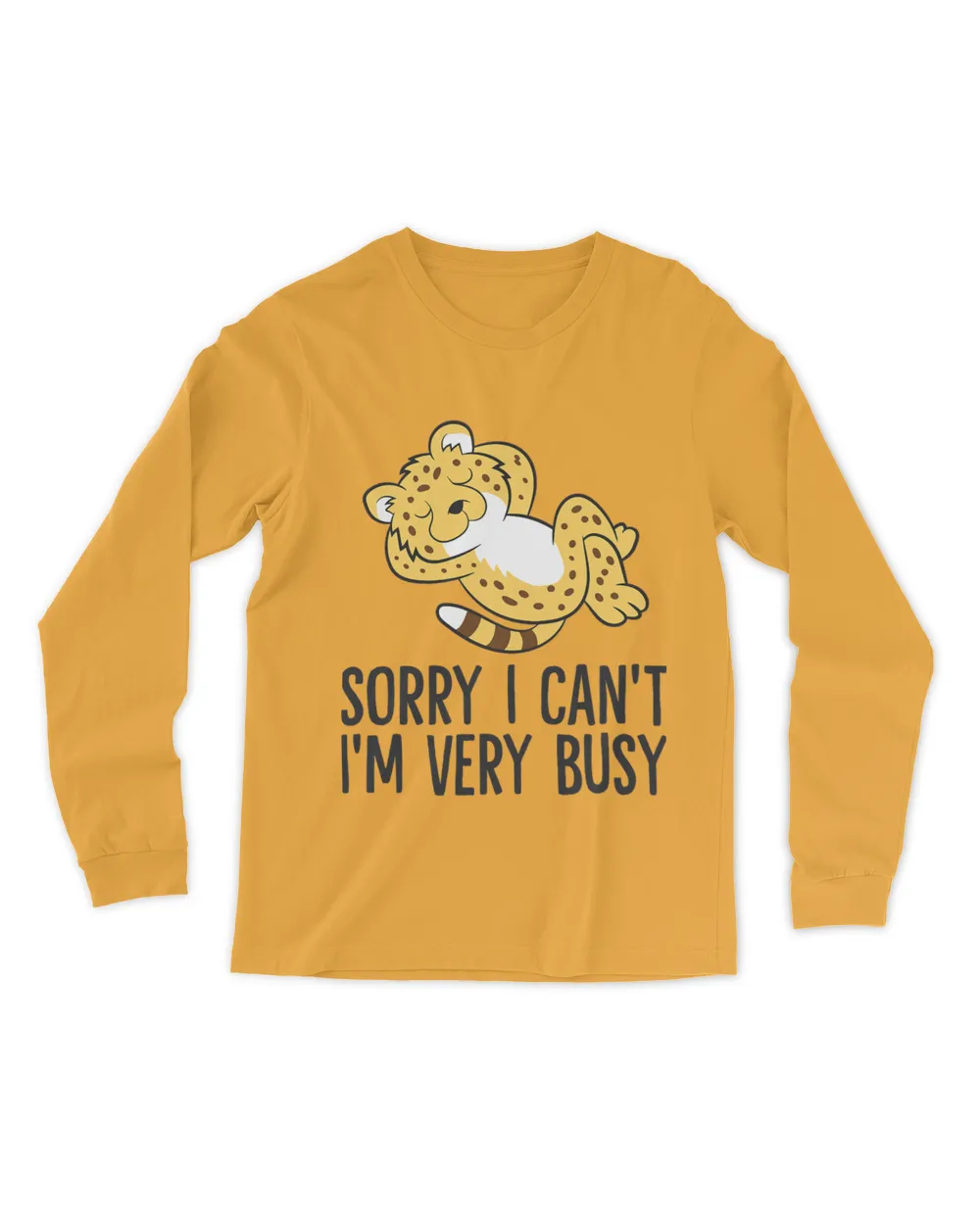 Cheetah Sorry I Cant Im Very Busy Funny Cheetah Pajama