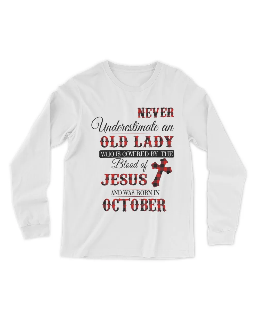 got-gbv-36 Old Lady Love Jesus Born In October