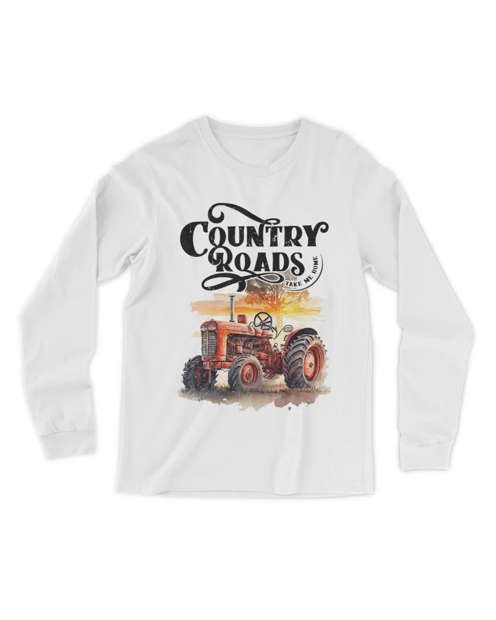 Tractor Country Roads