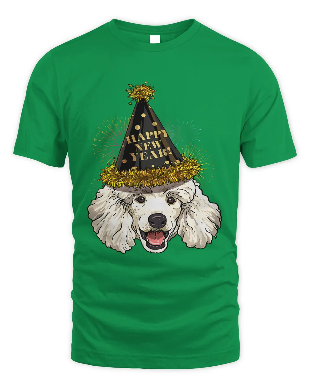 New Year Poodle Dog Lover Pet New Years Eve Party Countdown106