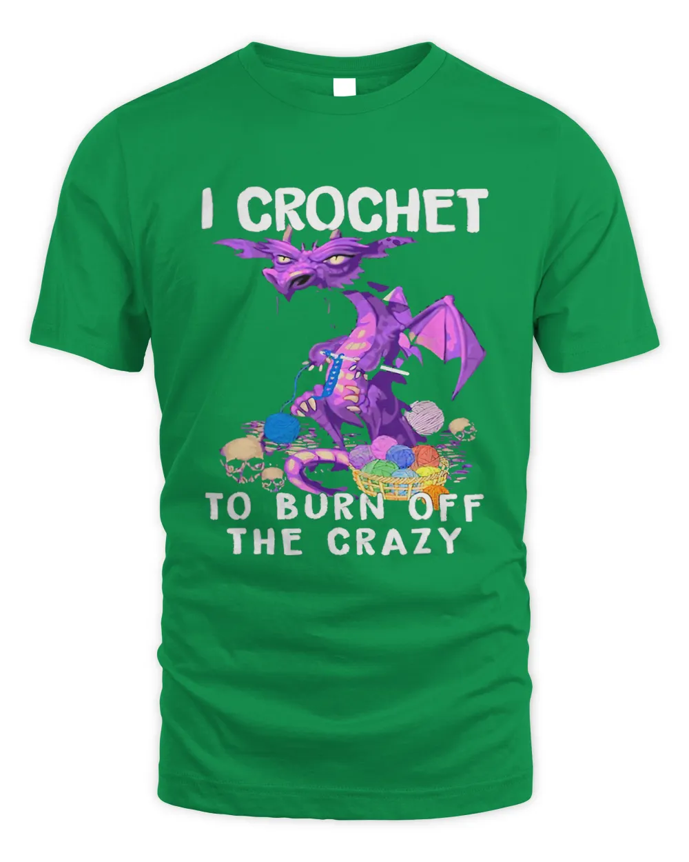 Dragon I Crochet To Burn Off The Crazy Funny Crocheting