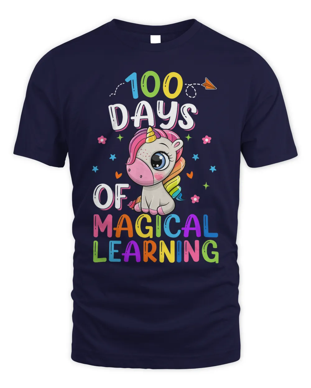 100 Days Of Magical Learning 100th Day Of School Unicorn 3
