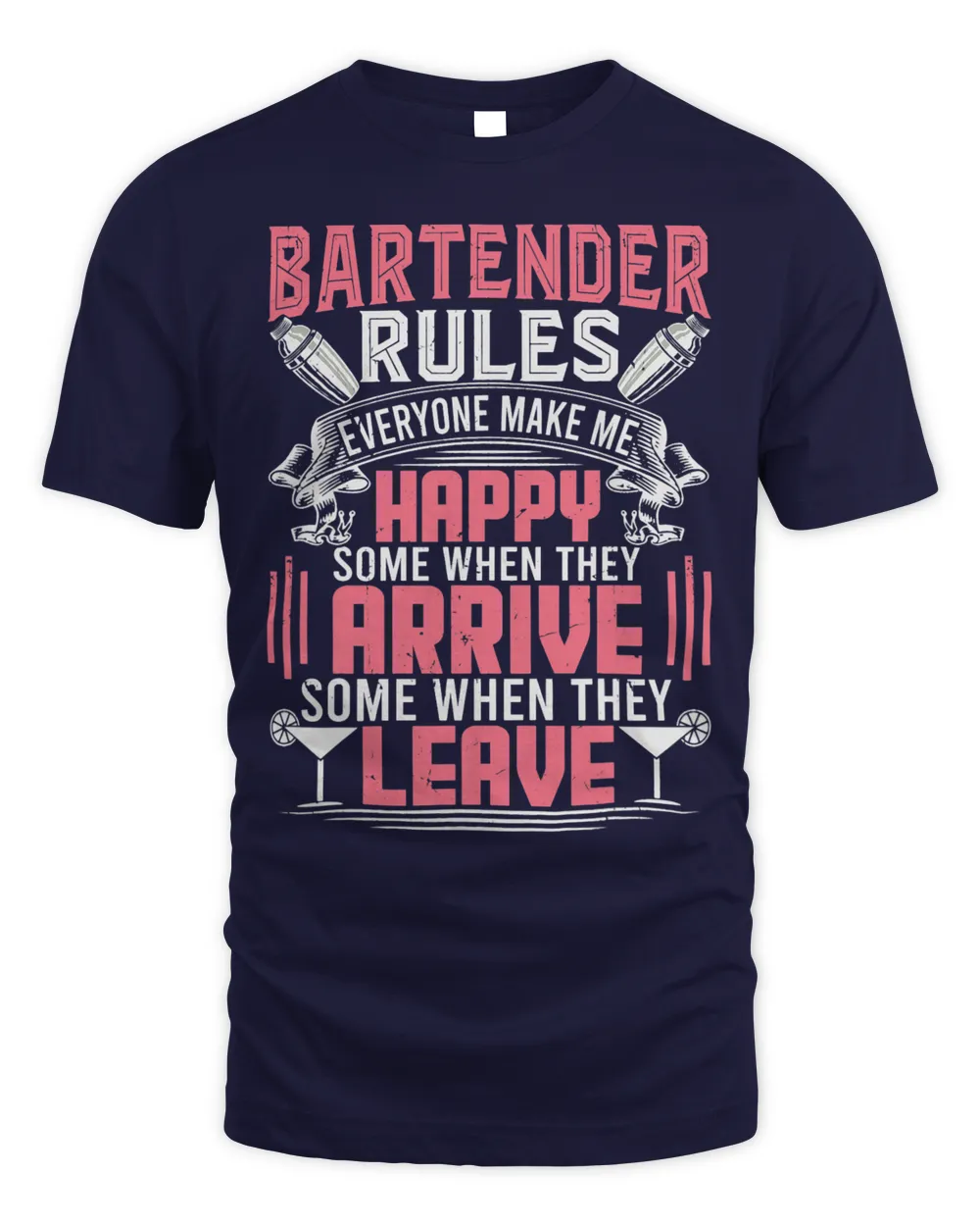 Bartender Rules Funny Bartending Gift