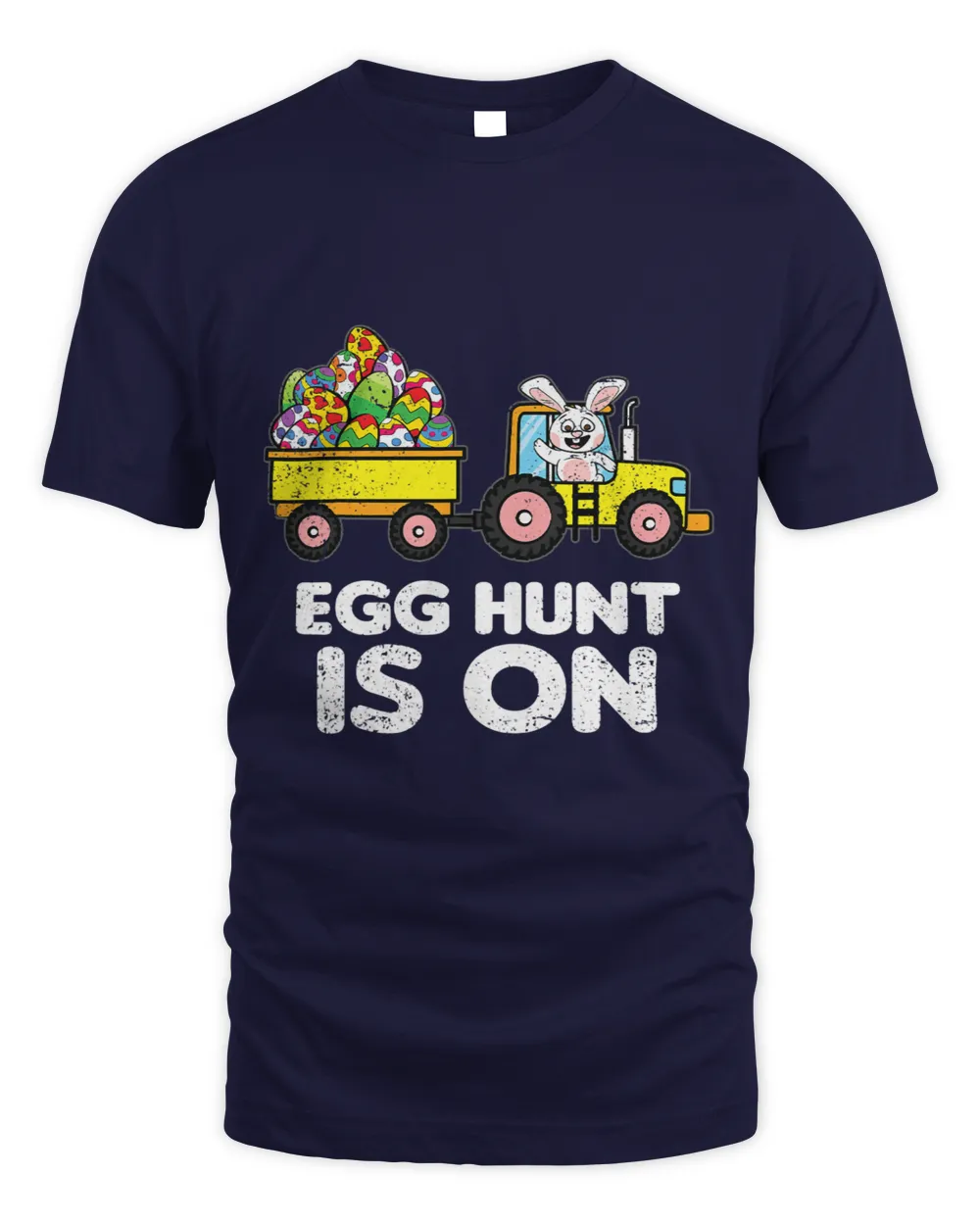 Egg Hunt Is On Easter Cute Bunny Rabbit Truck