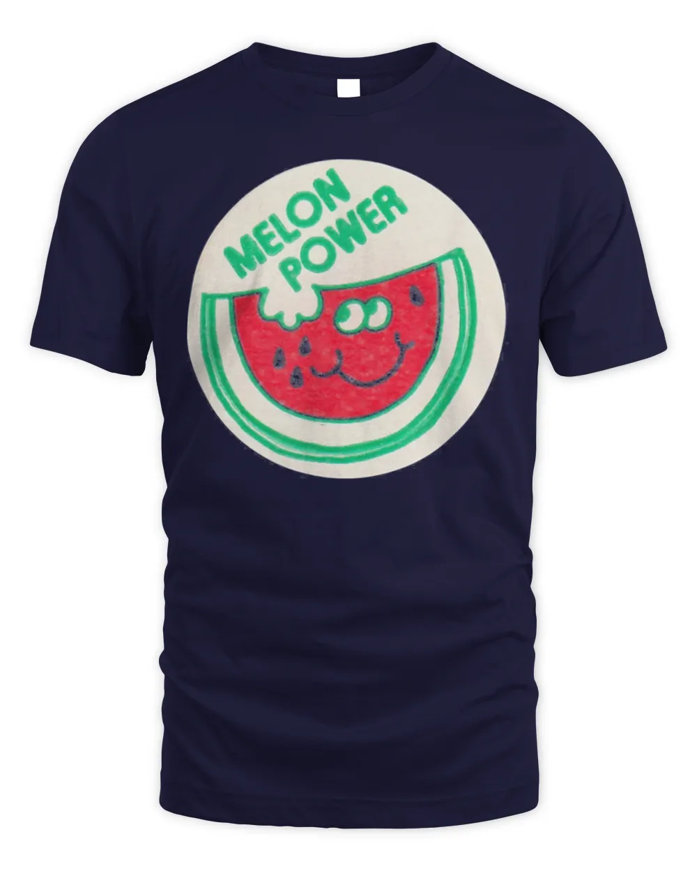 Vintage Scratch and Sniff Sticker Watermelon, Melon Power! Tee Shirt