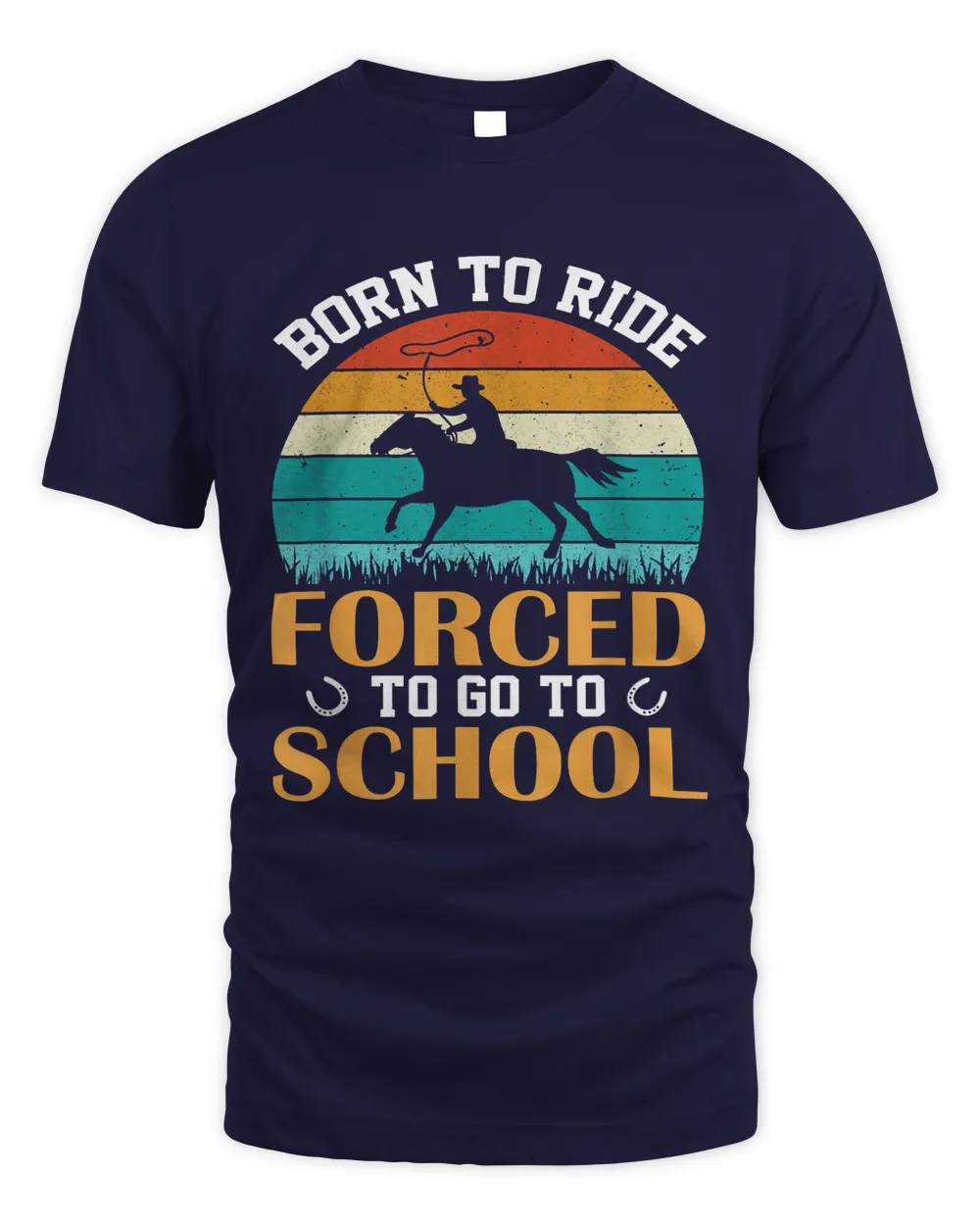 Forced To Go To School Horse