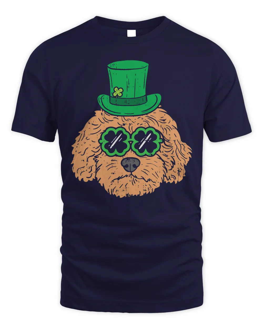 Irish Goldendoodle Doodle Dog Funny St Patricks Day Pet Gift T-Shirt