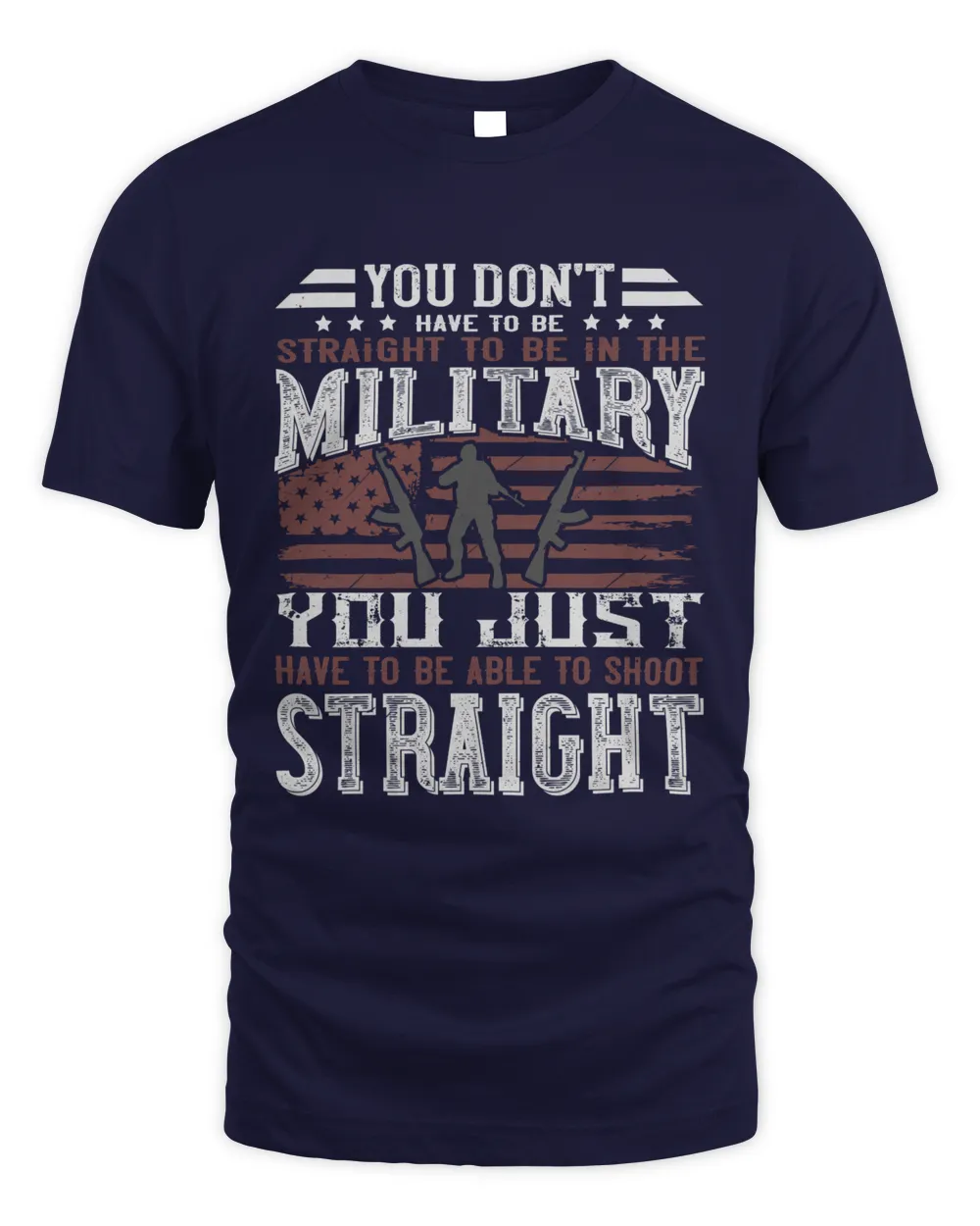 You don't have to be straight to be in the military; you just have to be able to shoot straight-01
