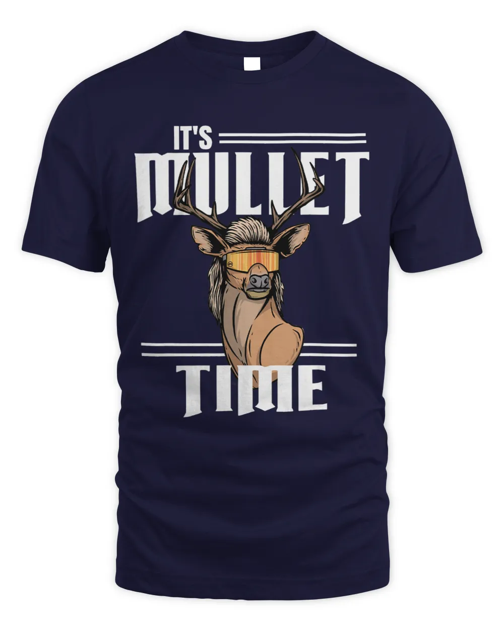 Whitetail Deer Its Mullet Time Hunting Buck